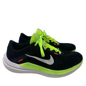 Nike AirWinflo 10 Black Volt Running Shoe